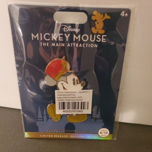Disney dumbo Mickey's main attraction pin - Picture 1 of 2